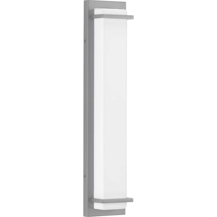 Progress Lighting P560211-082-30 LED Outdoor Wall Sconce, Metallic Gray
