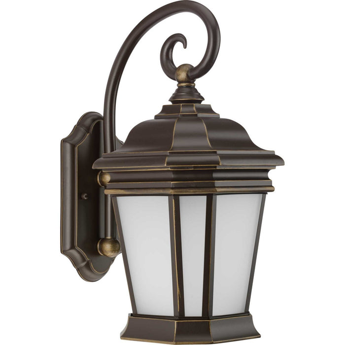 Progress Lighting P5686-108MD One Light Wall Lantern, Oil Rubbed Bronze