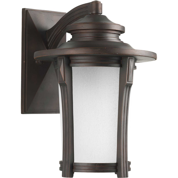 Progress Lighting P5982-97MD One Light Wall Lantern, Autumn Haze