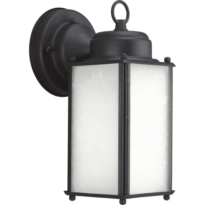 Progress Lighting P5985-31MD One Light Wall Lantern, Black