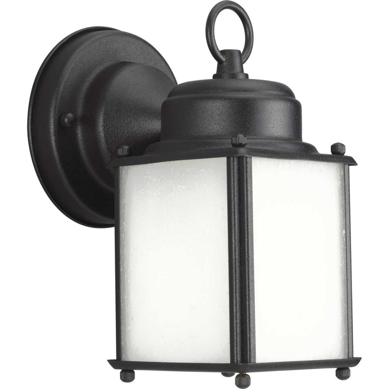 Progress Lighting P5986-31MD One Light Wall Lantern, Black