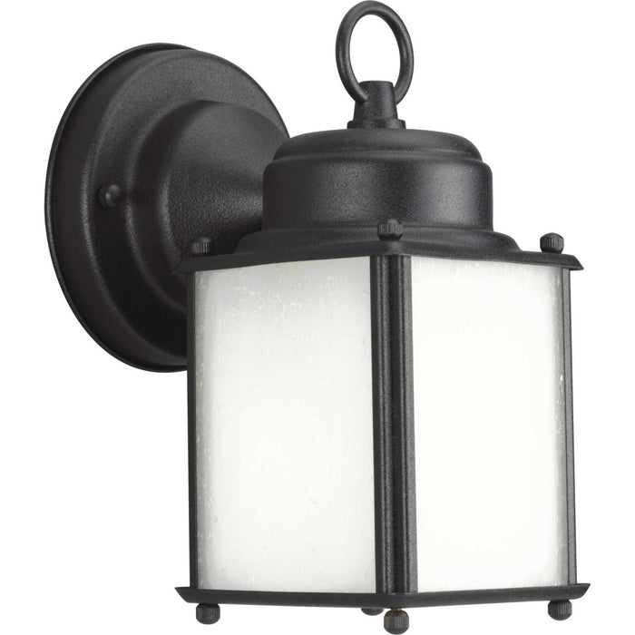 Progress Lighting P5986-31MD One Light Wall Lantern, Black