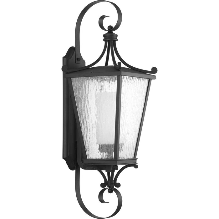 Progress Lighting P6628-31MD One Light Wall Lantern, Black