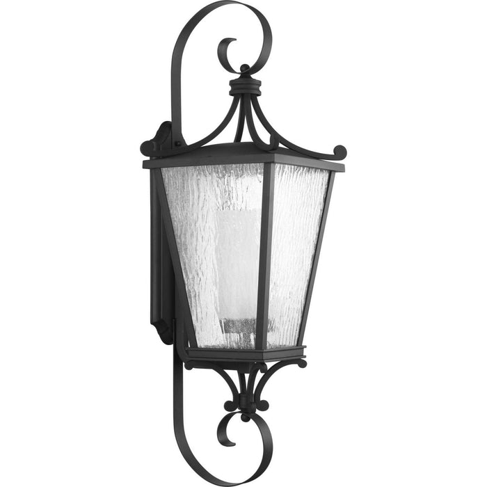 Progress Lighting P6629-31MD One Light Wall Lantern, Black