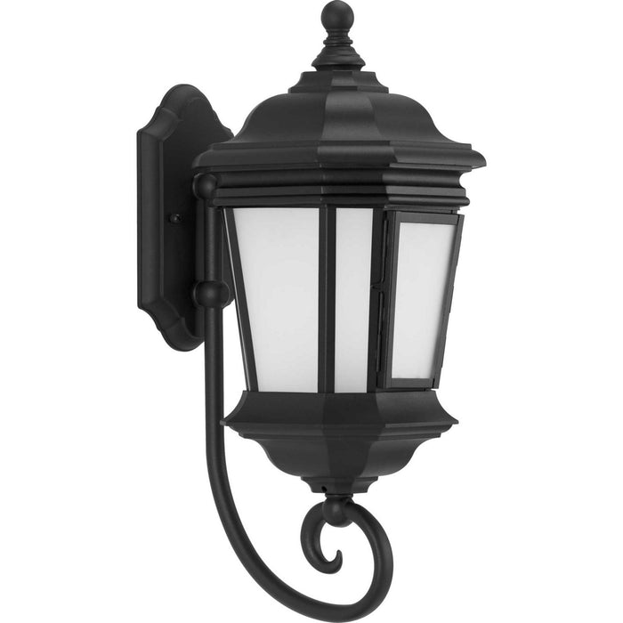 Progress Lighting P6631-31MD One Light Wall Lantern, Black