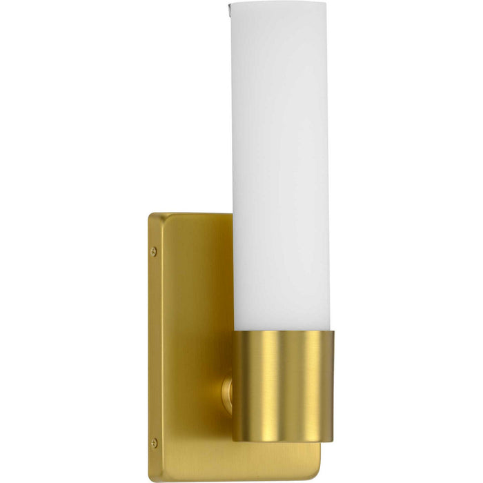Progress Lighting P710047-012-30 LED Wall Bracket, Satin Brass