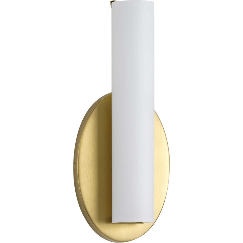 Progress Lighting P710050-012-30 LED Wall Bracket, Satin Brass