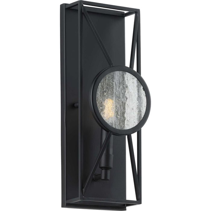 Progress Lighting P710076-031 One Light Wall Sconce, Black