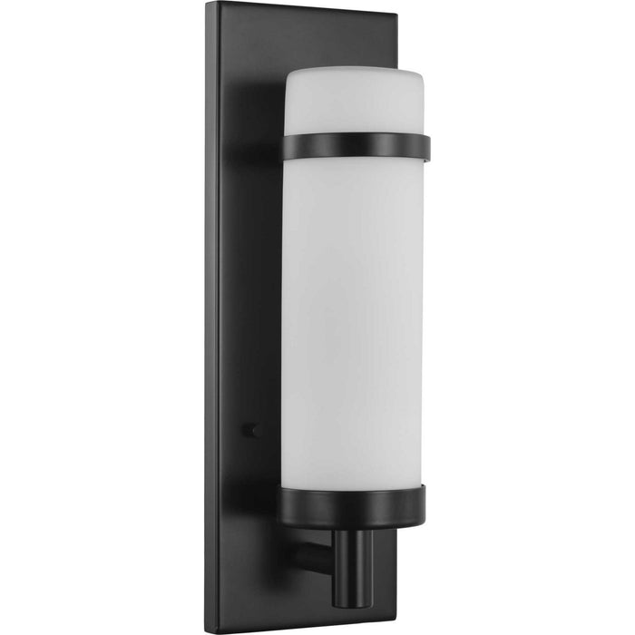 Progress Lighting P710087-031 One Light Wall Sconce, Black