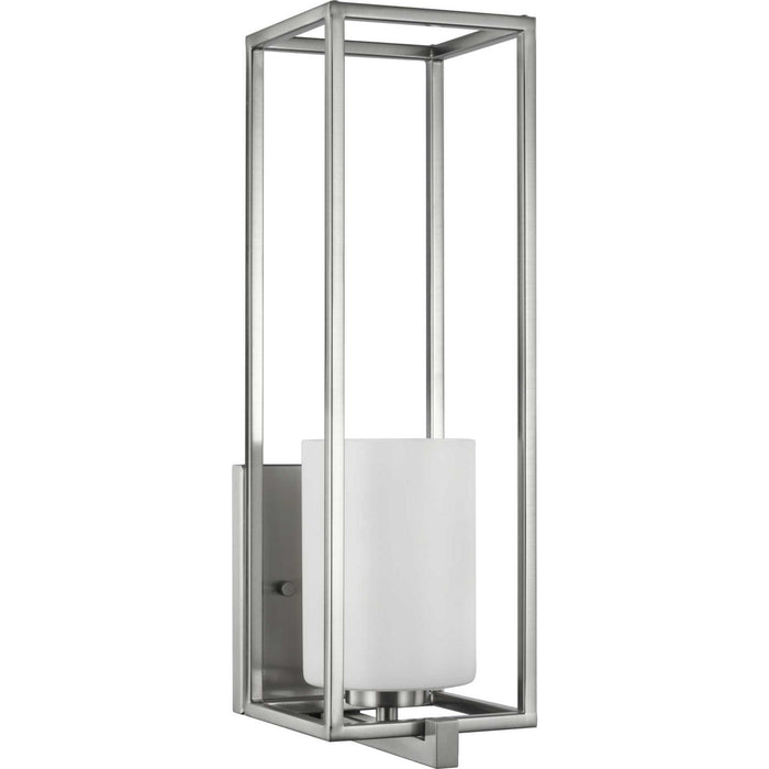 Progress Lighting P710089-009 One Light Wall Bracket, Brushed Nickel