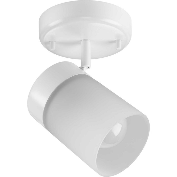 Progress Lighting P900011-028 One Light Head Track, Satin White