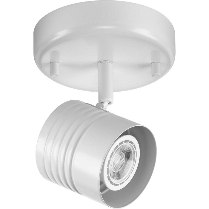 Progress Lighting P900013-028 One Light Head Track, Satin White