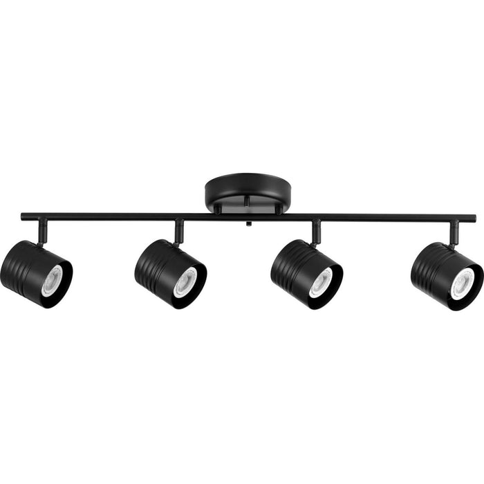 Progress Lighting P900014-031 Four Light Head Track, Black