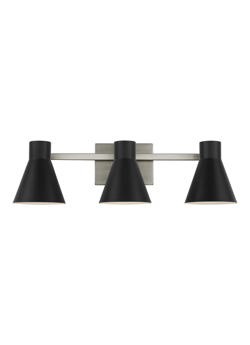 Generation Lighting 4441303EN3-962 Three Light Wall / Bath, Brushed Nickel