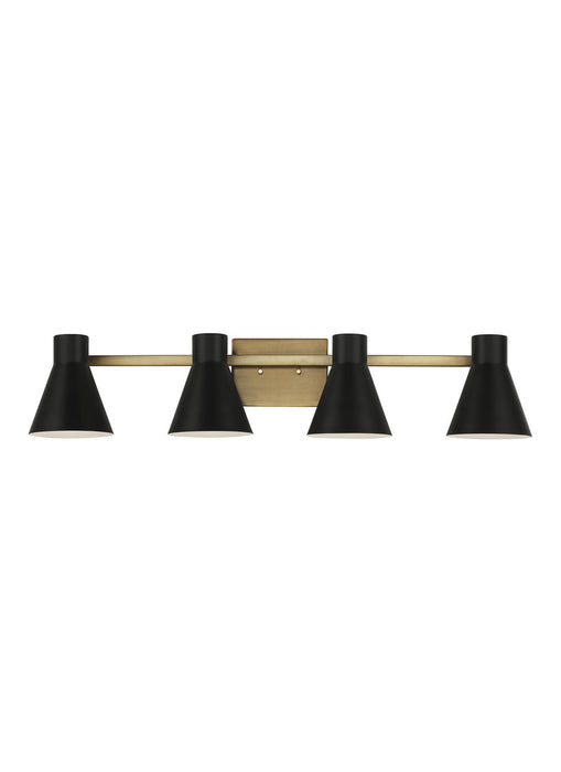 Generation Lighting 4441304EN3-848 Four Light Wall / Bath, Satin Brass