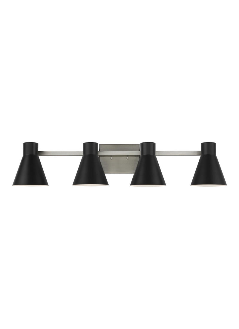 Generation Lighting 4441304EN3-962 Four Light Wall / Bath, Brushed Nickel