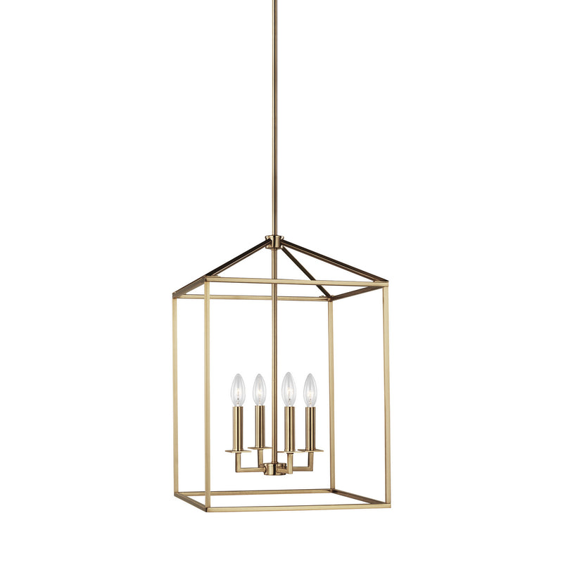 Generation Lighting 5115004EN-848 Four Light Hall / Foyer, Satin Brass