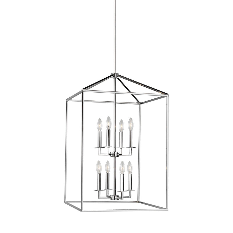 Generation Lighting 5115008EN-05 Eight Light Hall / Foyer, Chrome