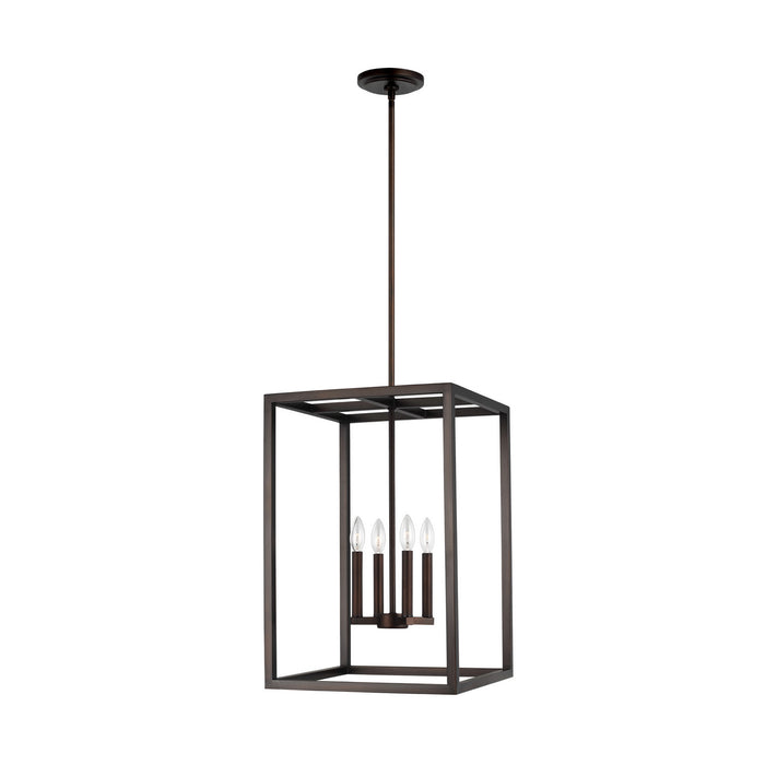 Generation Lighting 5134504-710 Four Light Hall / Foyer Pendant, Bronze