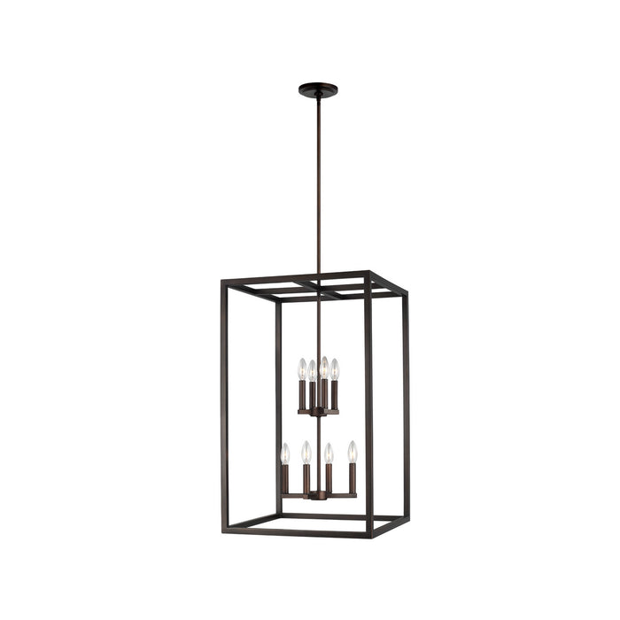 Generation Lighting 5134508-710 Eight Light Hall / Foyer Pendant, Bronze