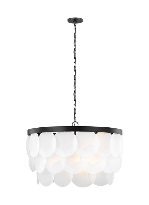 Visual Comfort Studio 5202508EN-112 Eight Light Pendant, Midnight Black