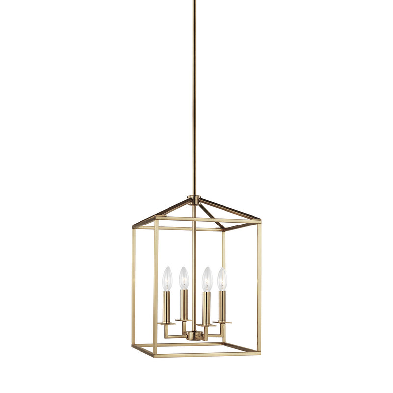Generation Lighting 5215004EN-848 Four Light Hall / Foyer, Satin Brass