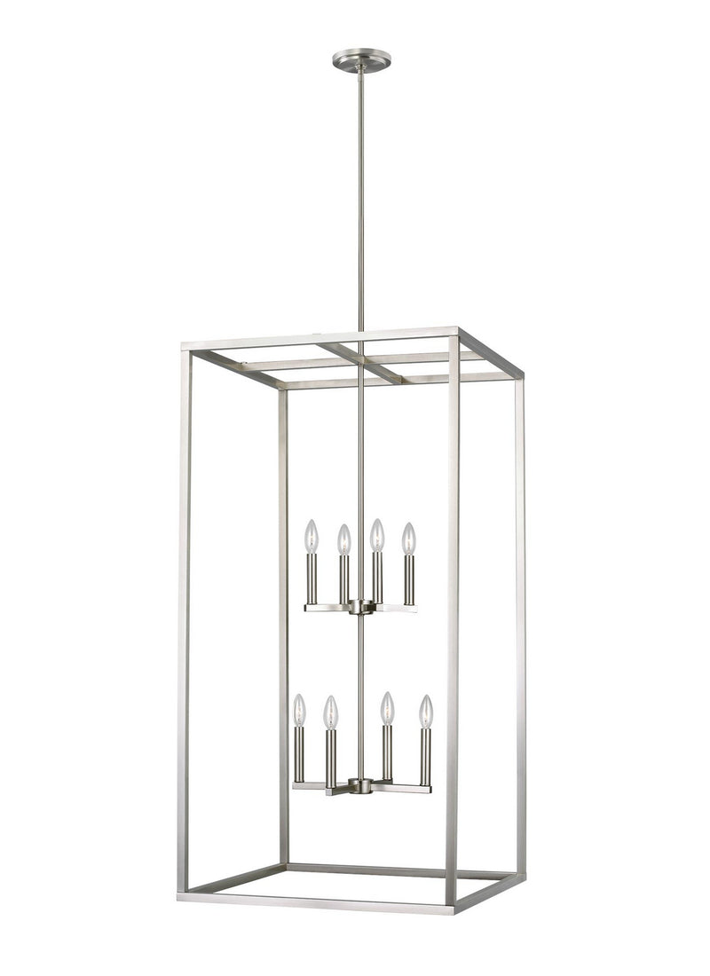Generation Lighting 5234508EN-962 Eight Light Hall / Foyer, Brushed Nickel
