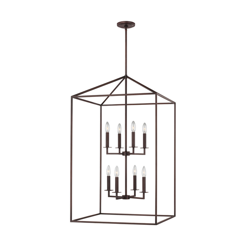 Generation Lighting 5315008EN-710 Eight Light Hall / Foyer, Bronze