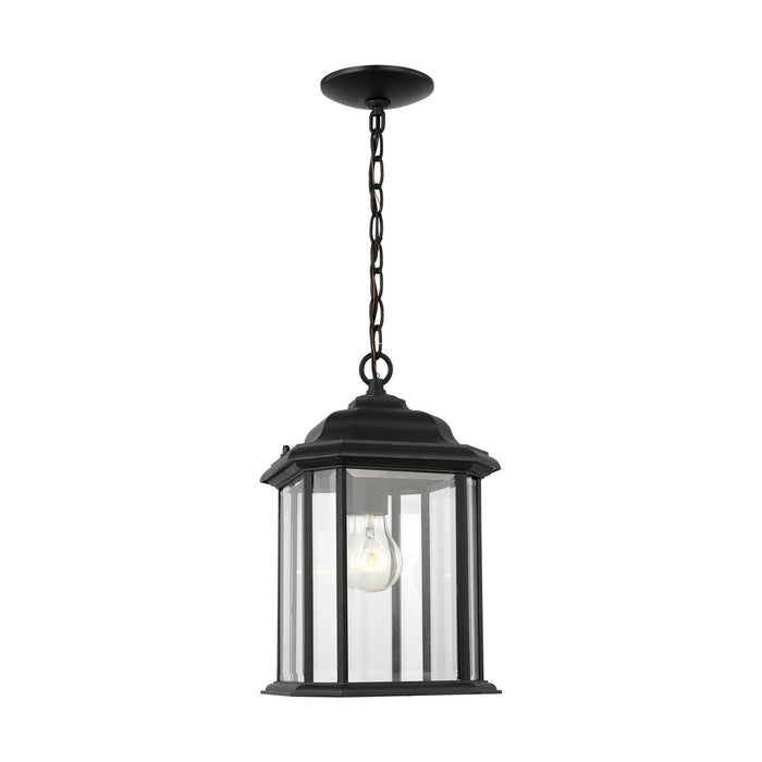 Generation Lighting 60031-12 One Light Outdoor Pendant, Black