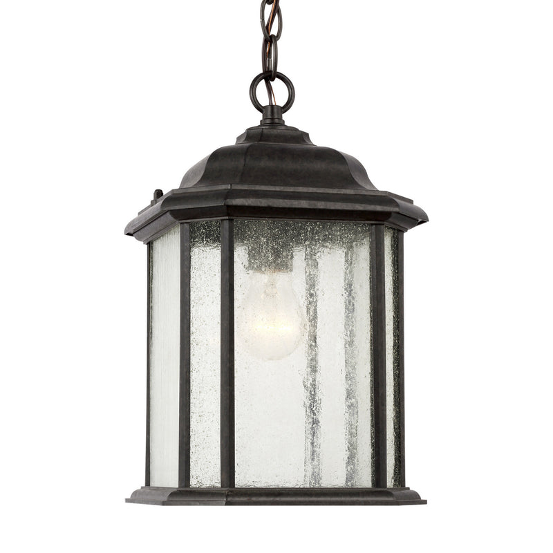 Generation Lighting 60031-746 One Light Outdoor Pendant, Oxford Bronze