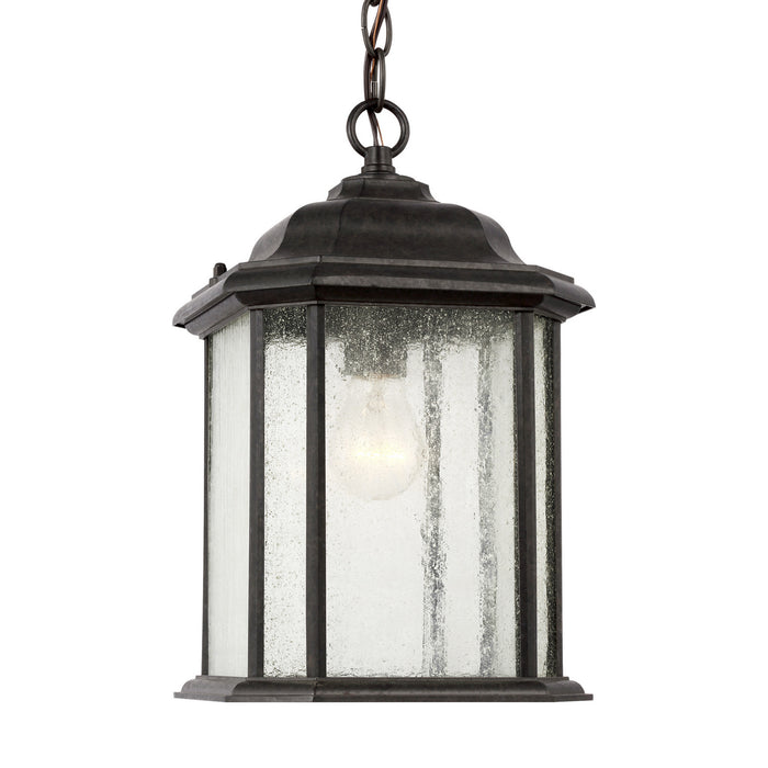 Generation Lighting 60031-746 One Light Outdoor Pendant, Oxford Bronze