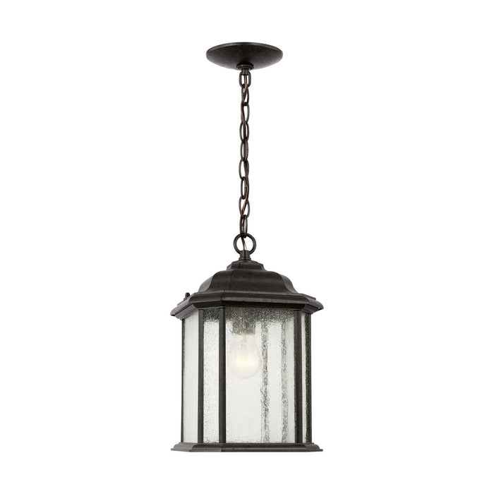 Generation Lighting 60031-746 One Light Outdoor Pendant, Oxford Bronze
