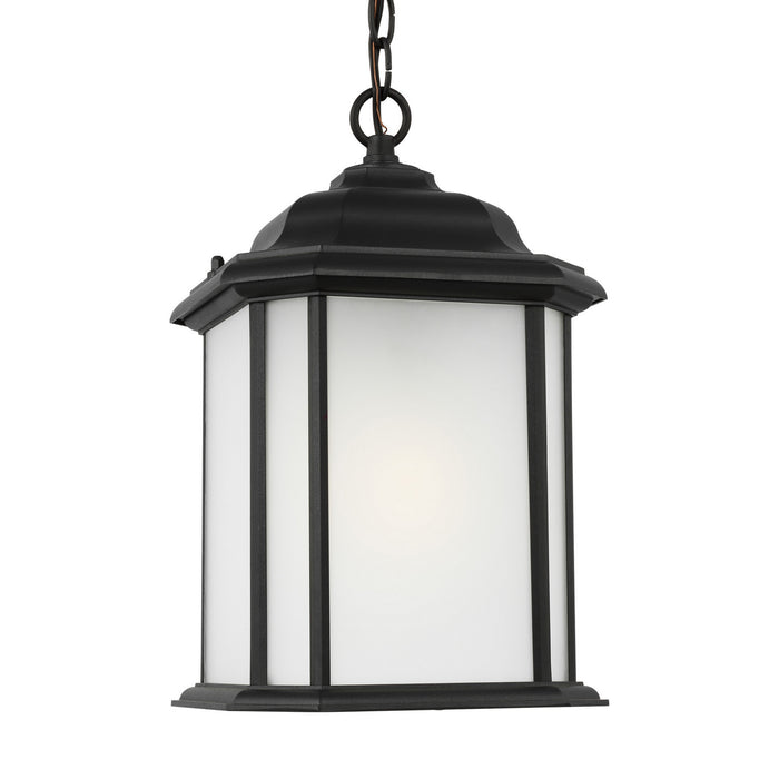 Generation Lighting 60531-12 One Light Outdoor Pendant, Black