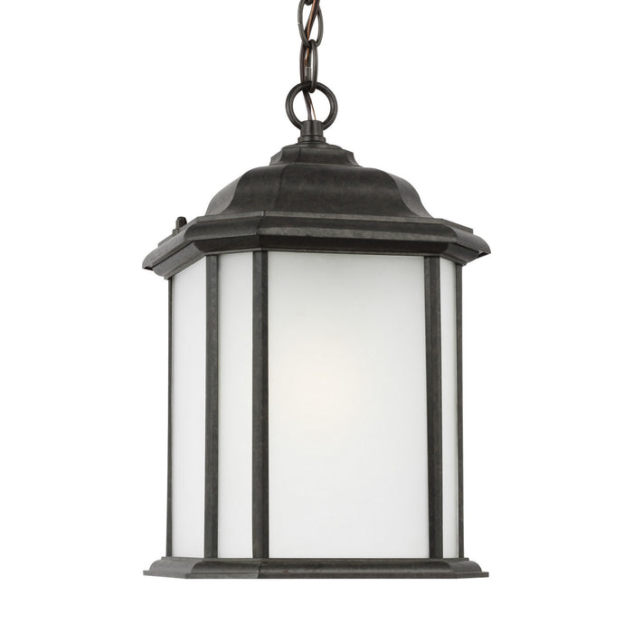 Generation Lighting 60531-746 One Light Outdoor Pendant, Oxford Bronze