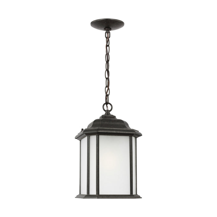 Generation Lighting 60531-746 One Light Outdoor Pendant, Oxford Bronze