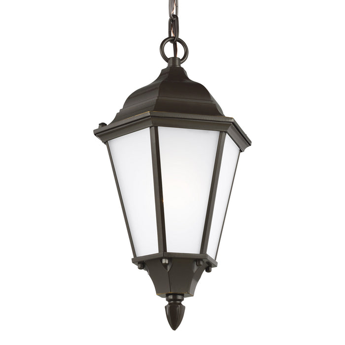 Generation Lighting 60938-71 One Light Outdoor Pendant, Antique Bronze