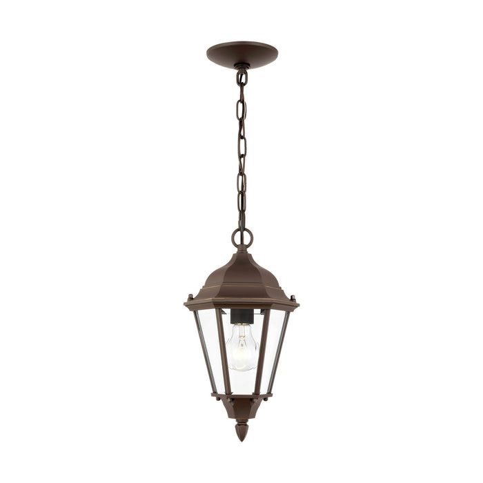 Generation Lighting 60938-71 One Light Outdoor Pendant, Antique Bronze