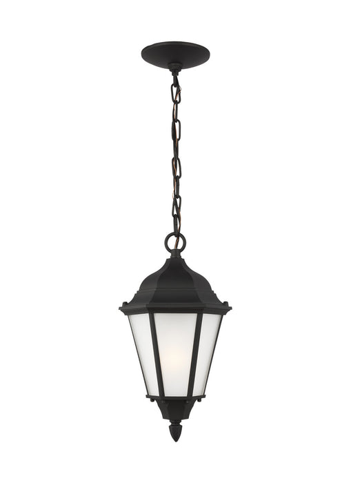 Generation Lighting 60941-12 One Light Outdoor Pendant, Black