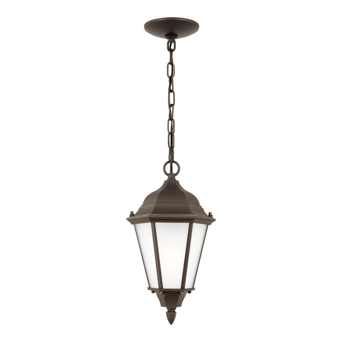 Generation Lighting 60941EN3-71 One Light Outdoor Pendant, Antique Bronze