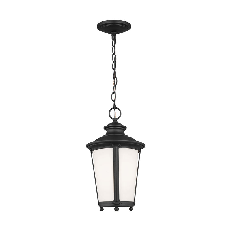 Generation Lighting 62240-12 One Light Outdoor Pendant, Black