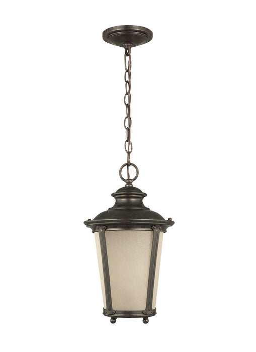 Generation Lighting 62240EN3-780 One Light Outdoor Pendant, Burled Iron