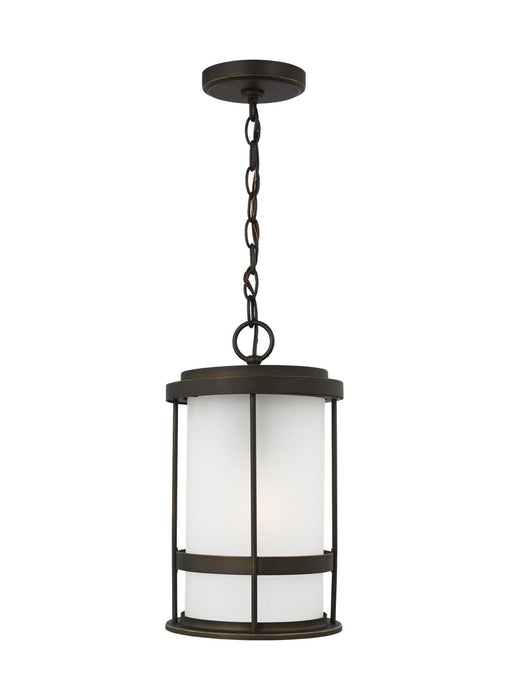 Generation Lighting 6290901EN3-71 One Light Outdoor Pendant, Antique Bronze