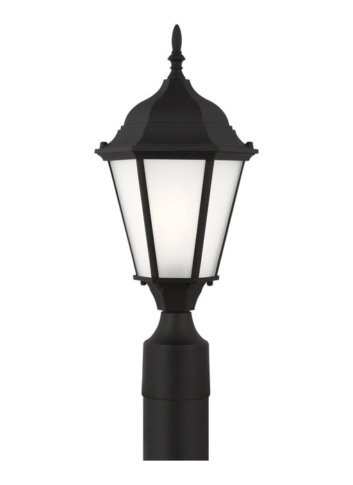 Generation Lighting 82941EN3-12 One Light Outdoor Post Lantern, Black