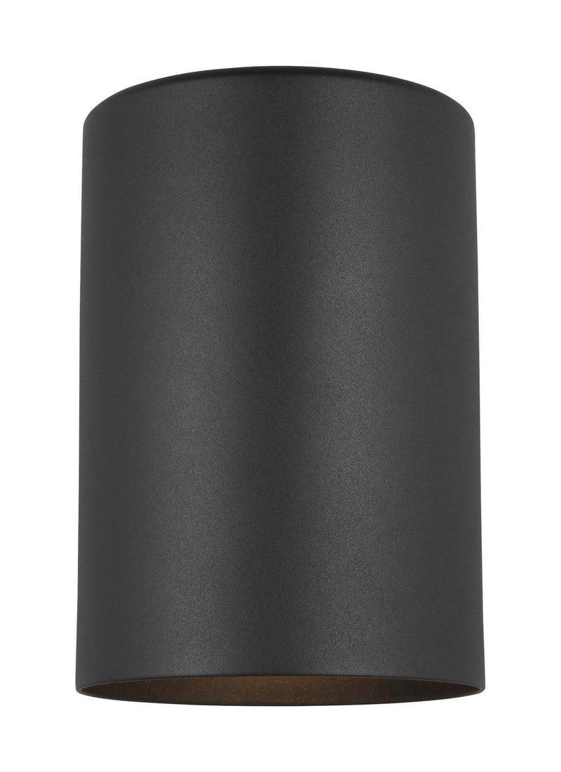 Visual Comfort Studio 8313801EN3-12 One Light Outdoor Wall Lantern, Black