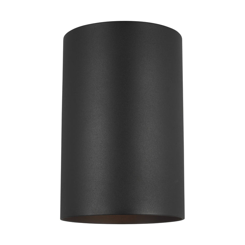 Visual Comfort Studio 8313901-12 One Light Outdoor Wall Lantern, Black