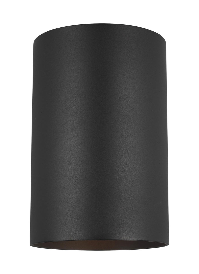 Visual Comfort Studio 8313901EN3-12 One Light Outdoor Wall Lantern, Black