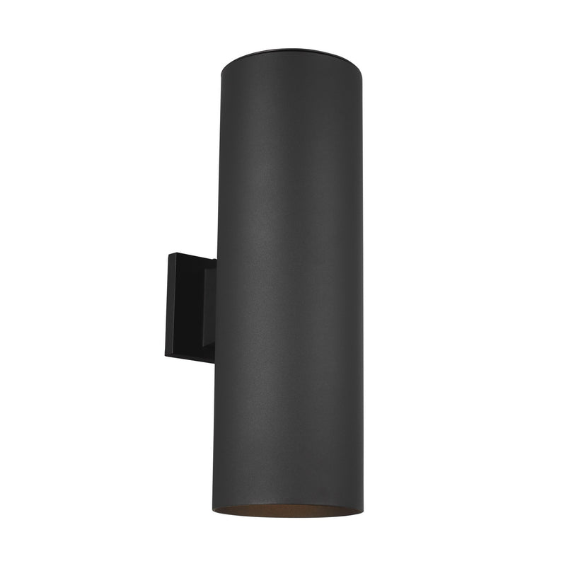 Visual Comfort Studio 8313902-12 Two Light Outdoor Wall Lantern, Black