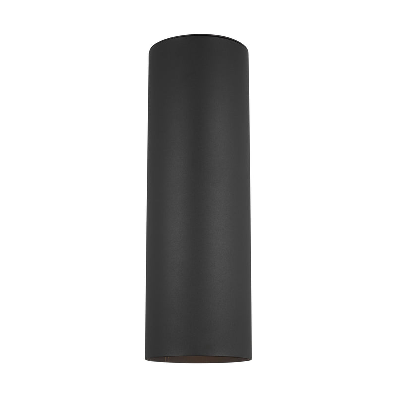 Visual Comfort Studio 8313902-12 Two Light Outdoor Wall Lantern, Black