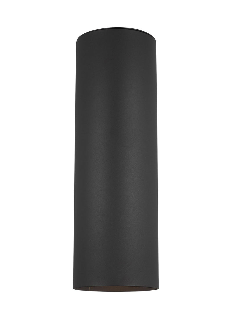 Visual Comfort Studio 8313902EN3-12 Two Light Outdoor Wall Lantern, Black