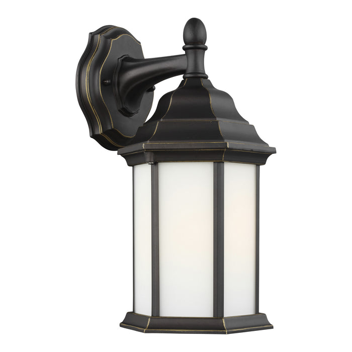Generation Lighting 8338751-71 One Light Outdoor Wall Lantern, Antique Bronze